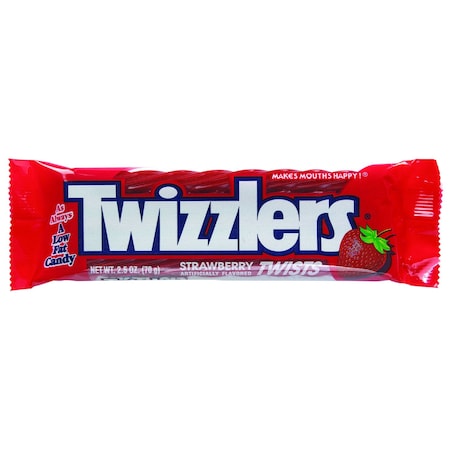 Twizzlers Twizzlers Twists Strawberry Liquorice 2.5 oz 3400054412